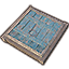 Falltür von Hochinsel, Türkis Icon icon