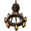 Necrom Chandelier, Elegant icon