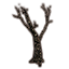 Árbol, pino de Páramo de Vvarden chamuscado inclinado icon