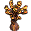 Bois corail, branches lumineuses écarlate Icon icon