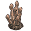 Formation de corail, polypes colonnes Icon icon