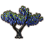 Tree, Blue Wisteria icon