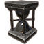 Hourglass Pedestal, Square icon