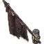 Flagge, zerfetztes Rot Icon icon