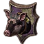 Jester's Festival Plaque, Queen Boar icon