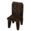 Chair, Carved icon