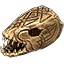 Knochenschnitzerei, Schädel Icon icon
