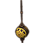 Paper Lantern, Gold Icon icon