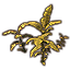 Plants, Yellow Frond Cluster Icon