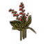 Blume, rotes Geißblatt Icon icon