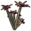 Trees, Sunset Palm Cluster Icon icon
