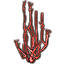 Formación de coral, roja ramificada icon