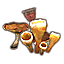 Setas, montón variado Icon