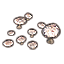 Mushrooms, Puspocket Group Icon icon