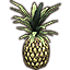Ananas, modèle Icon icon