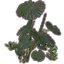 Plant, Tall Galen Palm Cluster Icon icon