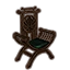 Furniture icon for Hlaalu-Lehnstuhl, moosfarbenes Kissen