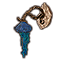 Telvanni Sconce, Organic Azure Icon icon