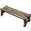 Worm Cult Bench, Wooden Icon icon