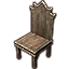 Worm Cult Chair, Wooden Icon icon