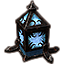Worm Cult Lamp, Table Cold-Flame Icon icon