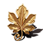 Gold Leaf Brooch icon