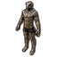 Dark Gray Lizard Scales Icon icon