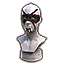 Black and Red X Domino Icon icon