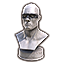 Black Paint Domino Mask Icon icon