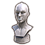 Chalky White Lips Icon icon