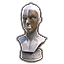 Côté gauche traînée demi-marron Icon icon