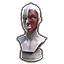 Left Side Half-Red Smear Icon icon