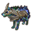Аврорианский многоцветный волк Icon