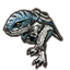 Chargeur guar ourlé d'argent Icon icon