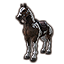Brown Paint Horse icon