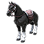 Cheval à crinière blanche Icon icon