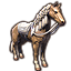 White-Gold Imperial Courser Icon icon