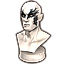 tatouage facial de Nid de cauchemar Icon icon