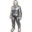 Swaying Skeleton Body Art Icon icon