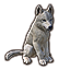 White River Ice Wolf Pup icon