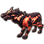 Flame Atronach Pack Wolf Icon icon