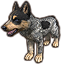 Cachorro de sabueso de rana de sangre azul Icon