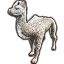 Chalk-White Brekka Calf Icon icon