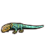 lézard ancêtre à crête d'or Icon icon