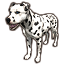 Perro de carruaje meneviano Icon
