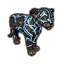 Jeune senche mascotte psijique Icon icon