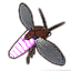 Flammouche violette Icon icon