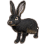 Liebre de obsidiana de Piedra Baja Icon