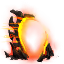 verbrennende Säule icon