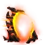 verbrennende Säule icon